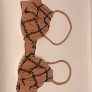 ACACIA SWIMWEAR MANHATTAN TOP in TOPLESS/STORM